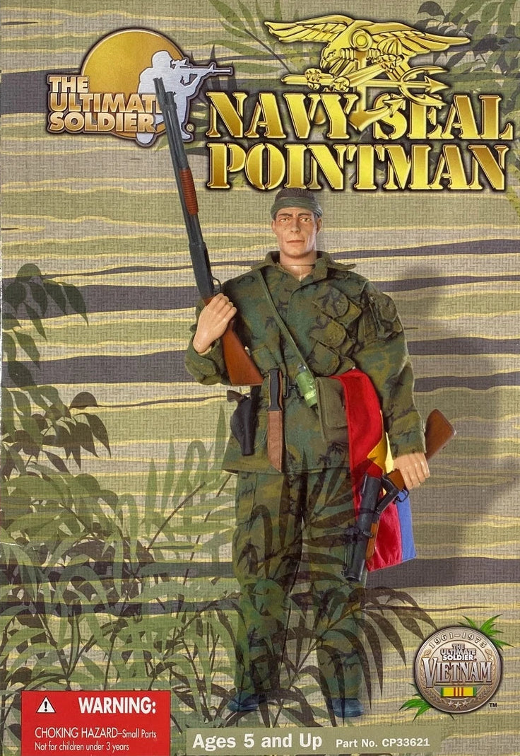 1:6 Ultimate Soldier Vietnam Pointman Canteen Pouch (Plastic) for 12" Figures