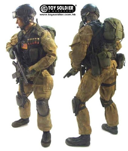 1:6 scale Toy Soldier Delta Force 1911 Pistol w/ Holster for 12" Figures