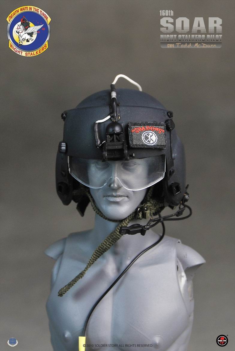 1:6 scale Soldier Story 160th SOAR Nightstalkers Pilot Todd McDunn 12" Figure