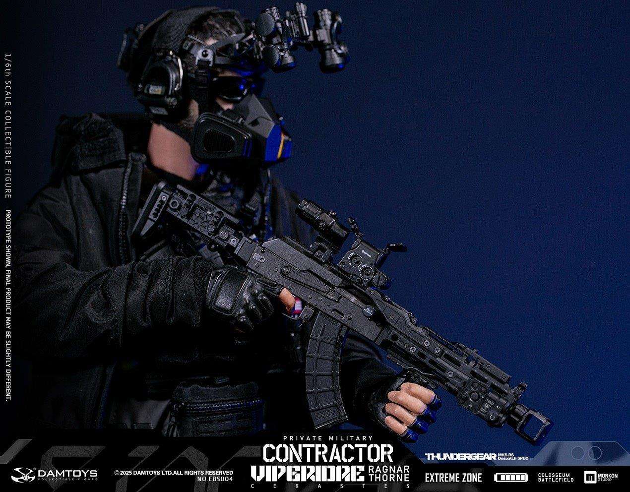 1:6 scale Damtoys EBS004 Extreme Zone PMC “Viperidae Cerastes” Ragnar Thorne (PREORDER)