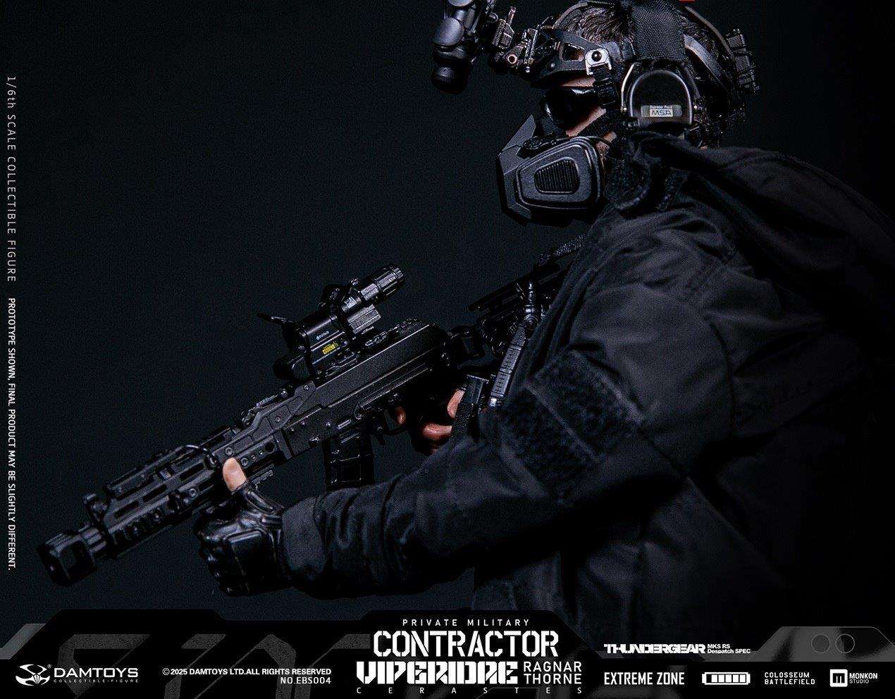 1:6 scale Damtoys EBS004 Extreme Zone PMC “Viperidae Cerastes” Ragnar Thorne (PREORDER)
