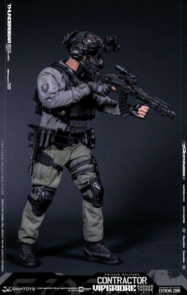 1:6 scale Damtoys EBS004 Extreme Zone PMC “Viperidae Cerastes” Ragnar Thorne (PREORDER)