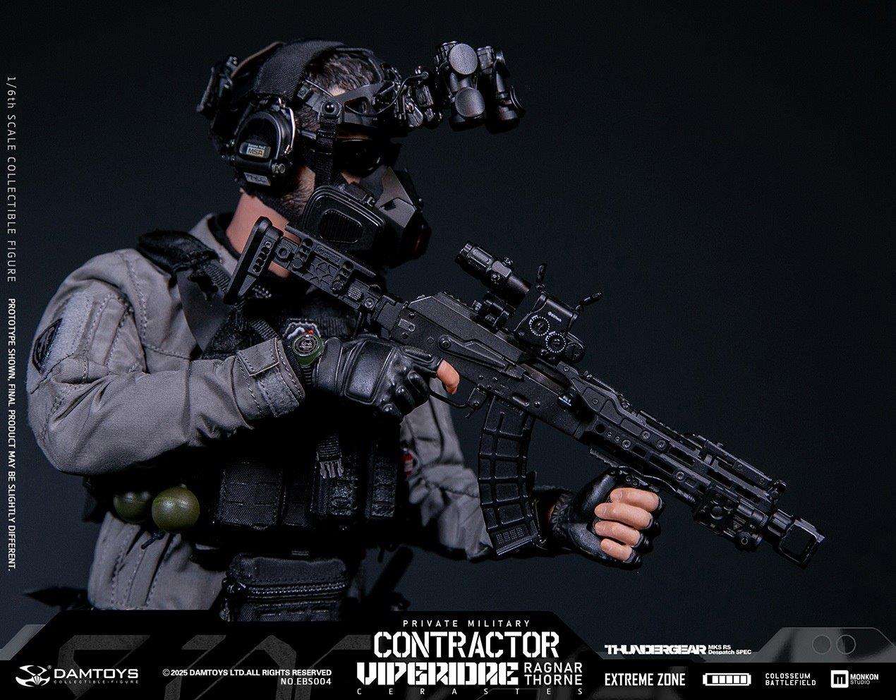 1:6 scale Damtoys EBS004 Extreme Zone PMC “Viperidae Cerastes” Ragnar Thorne (PREORDER)