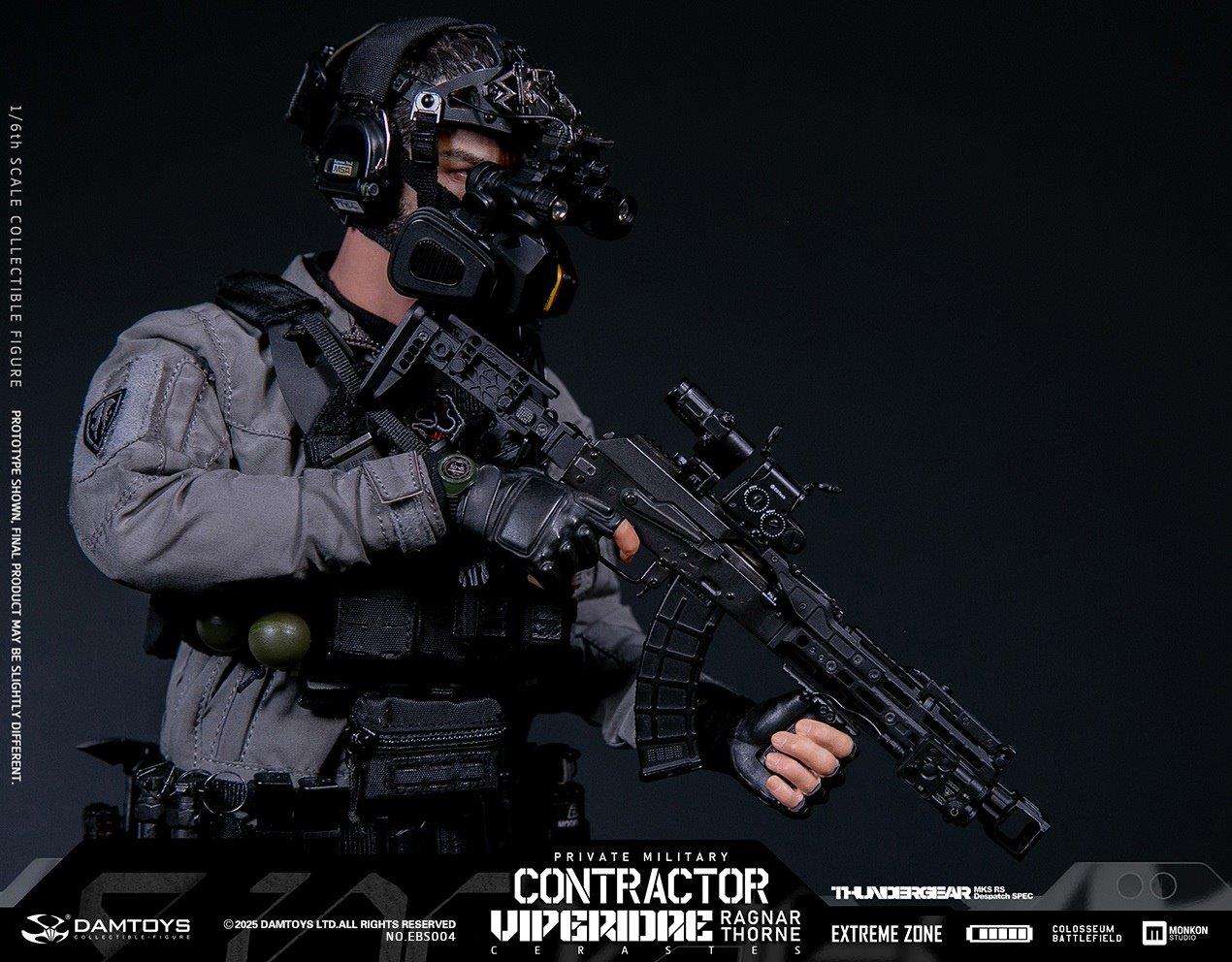 1:6 scale Damtoys EBS004 Extreme Zone PMC “Viperidae Cerastes” Ragnar Thorne (PREORDER)