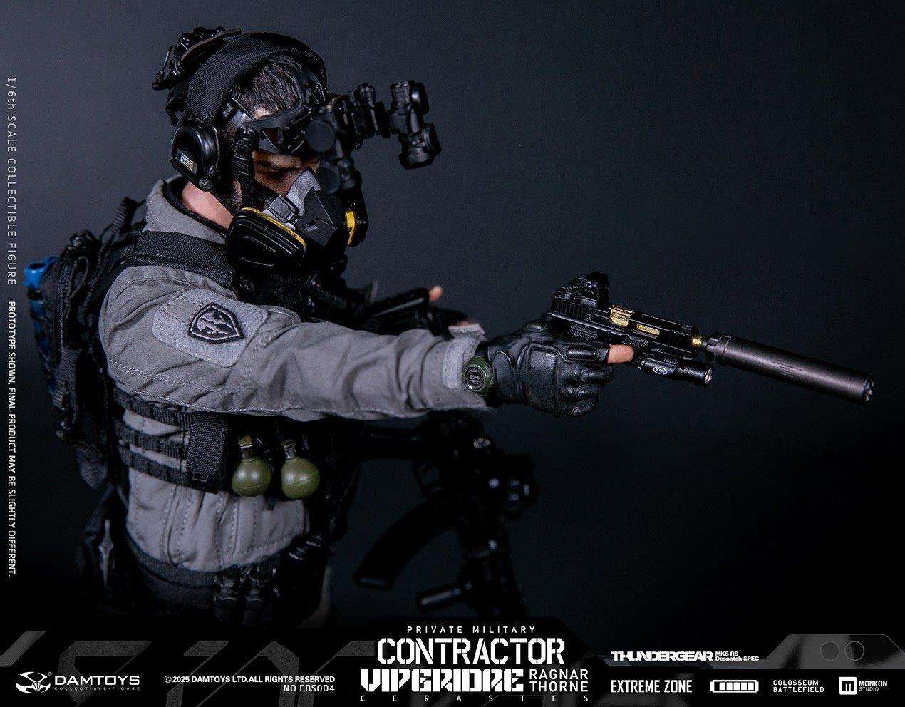 1:6 scale Damtoys EBS004 Extreme Zone PMC “Viperidae Cerastes” Ragnar Thorne (PREORDER)