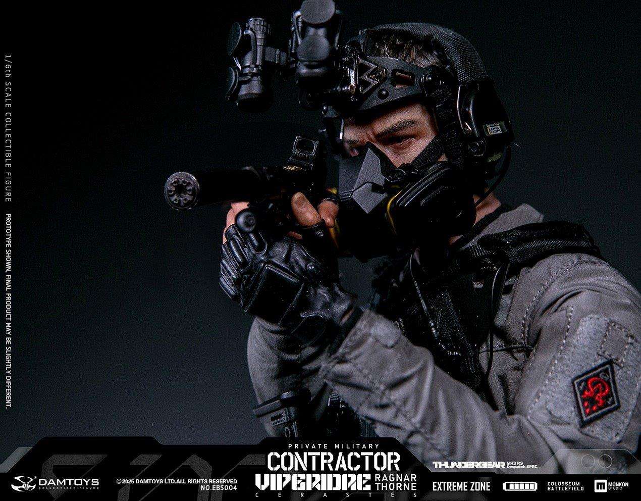 1:6 scale Damtoys EBS004 Extreme Zone PMC “Viperidae Cerastes” Ragnar Thorne (PREORDER)