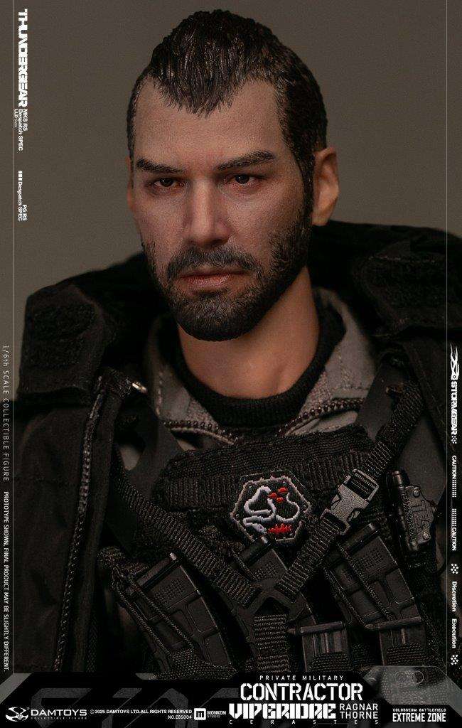 1:6 scale Damtoys EBS004 Extreme Zone PMC “Viperidae Cerastes” Ragnar Thorne (PREORDER)