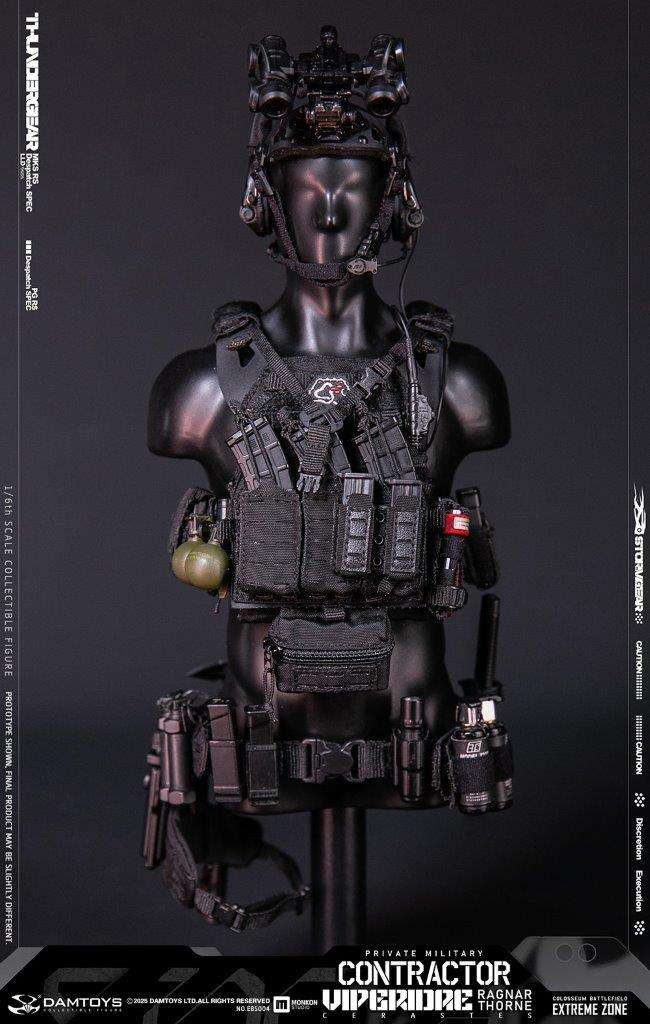 1:6 scale Damtoys EBS004 Extreme Zone PMC “Viperidae Cerastes” Ragnar Thorne (PREORDER)