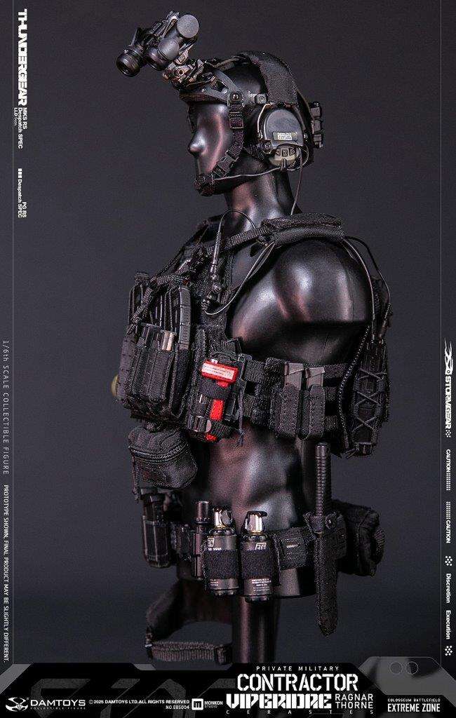 1:6 scale Damtoys EBS004 Extreme Zone PMC “Viperidae Cerastes” Ragnar Thorne (PREORDER)