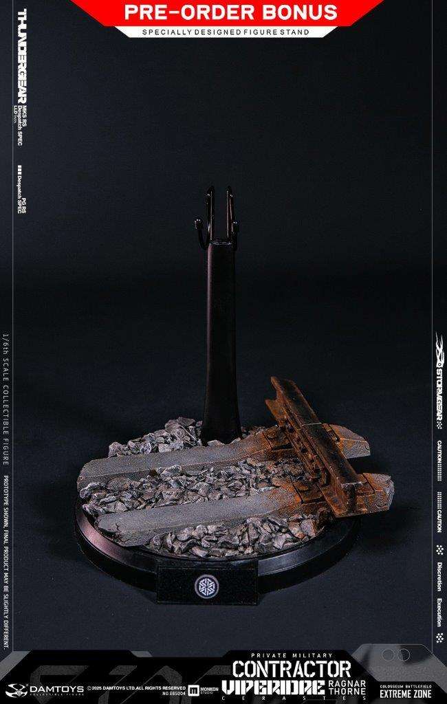 1:6 scale Damtoys EBS004 Extreme Zone PMC “Viperidae Cerastes” Ragnar Thorne (PREORDER)