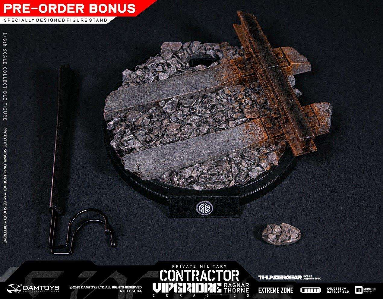 1:6 scale Damtoys EBS004 Extreme Zone PMC “Viperidae Cerastes” Ragnar Thorne (PREORDER)