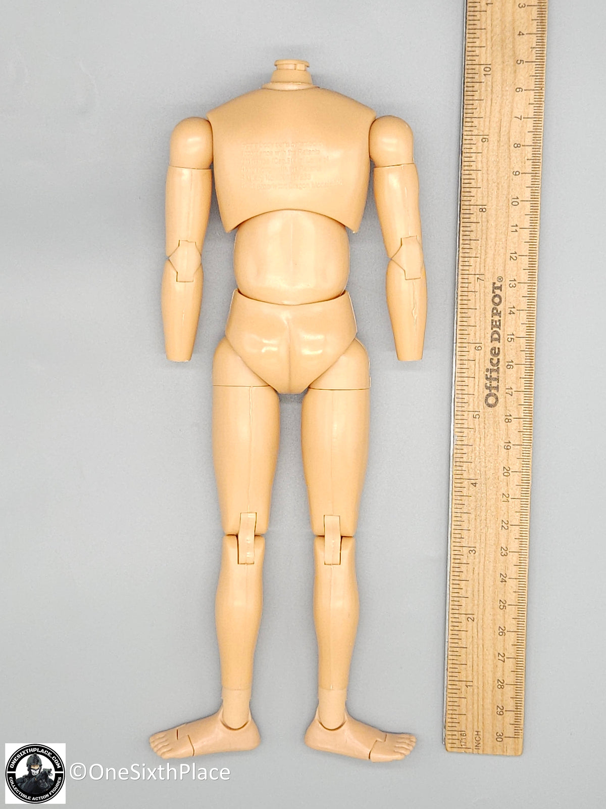 1:6 scale Dragon Neo Adam Male Nude Male Body (Natural Skin) 12" Figure