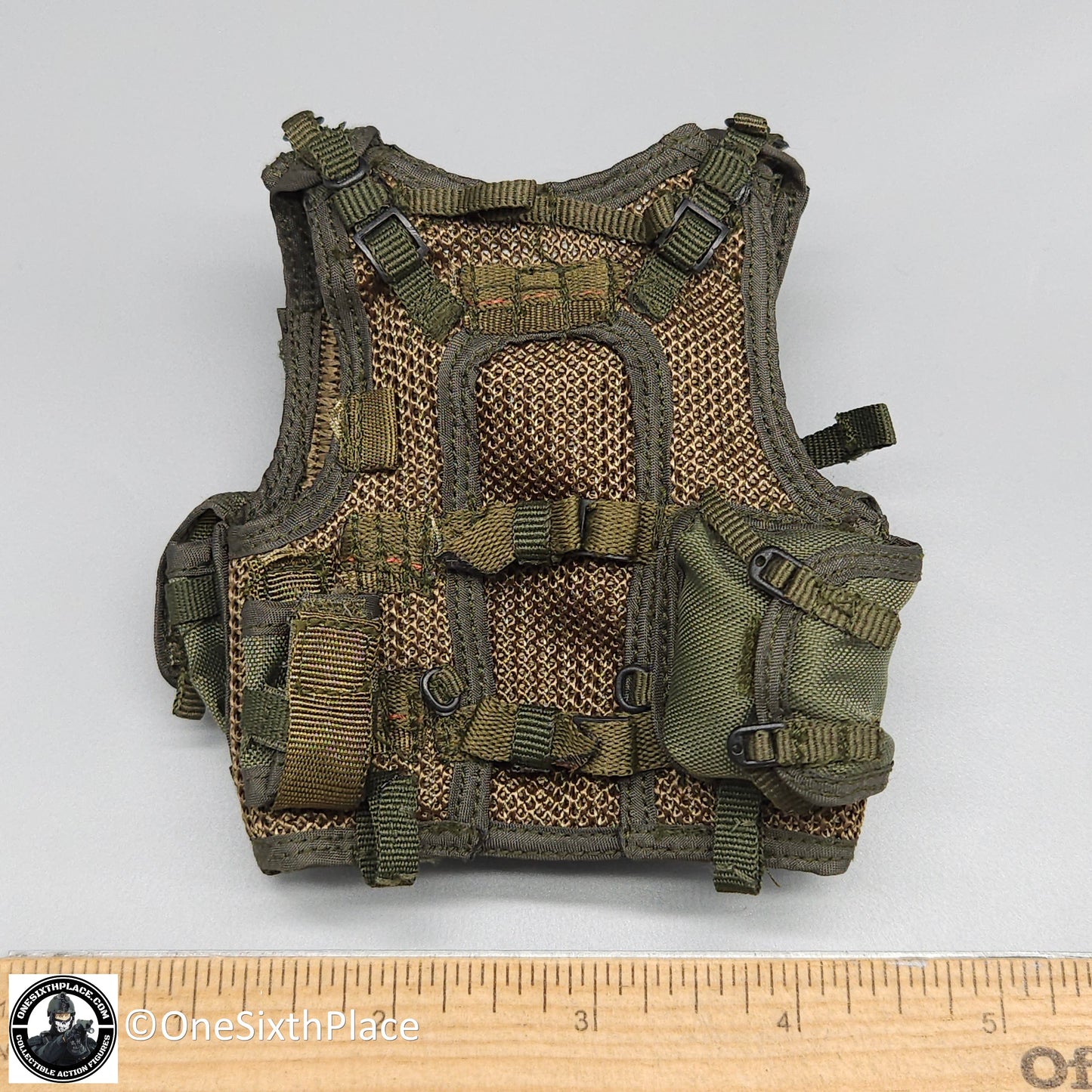 1:6 scale ACE Green Omega Assault Tactical Vest for 12" Figures