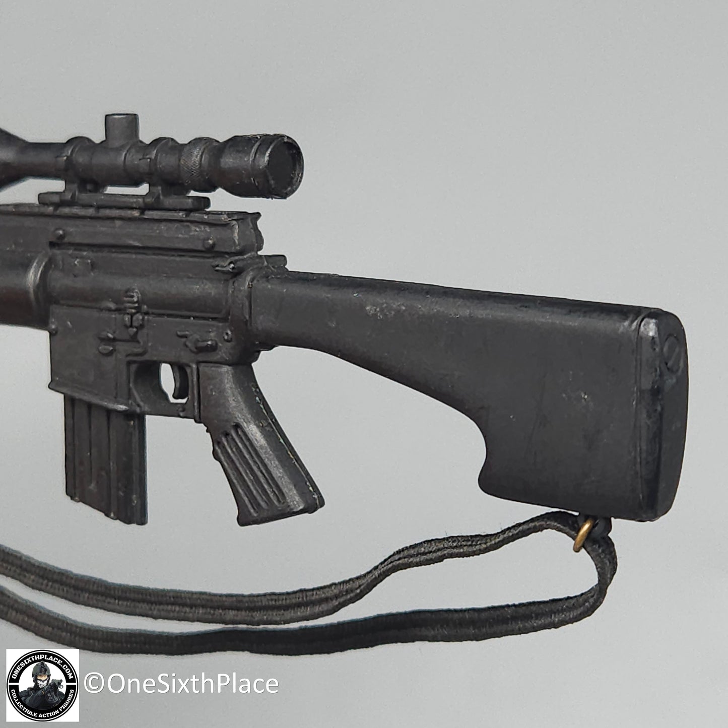 1:6 scale Ultimate Soldier Suppressed M16 Sniper Rifle for 12" Figures