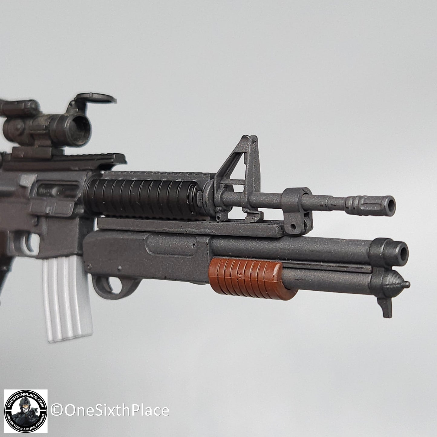 1:6 scale Dragon M4 Rifle w/ Masterkey Shotgun for 12" Figures