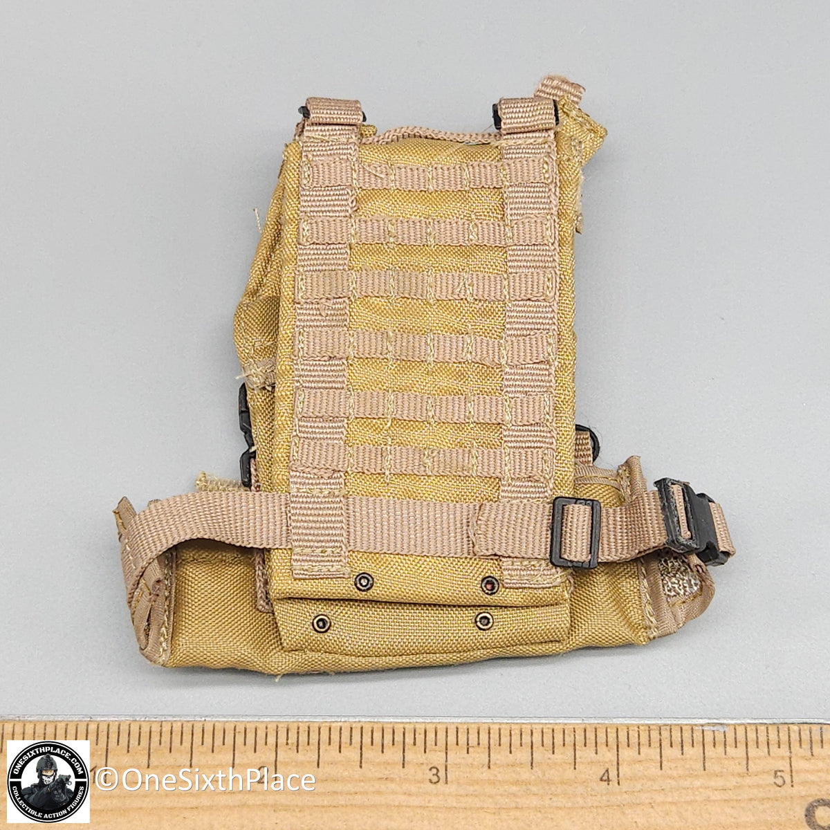 1:6 scale ACE Tan MLCS Recon Vest for 12" Figures