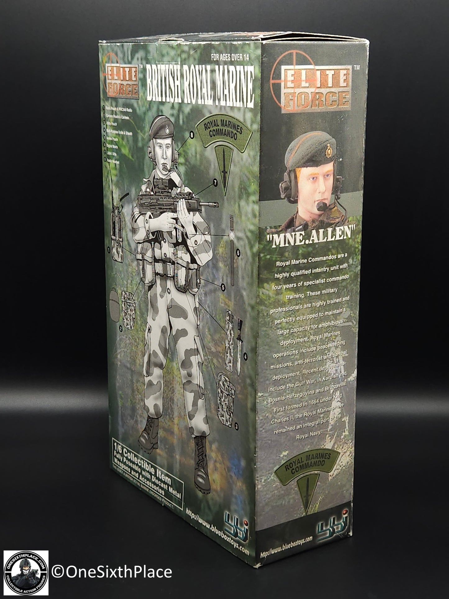 1:6 scale BBI Elite Force British Royal Marines Mne Allen 12" Action Figure