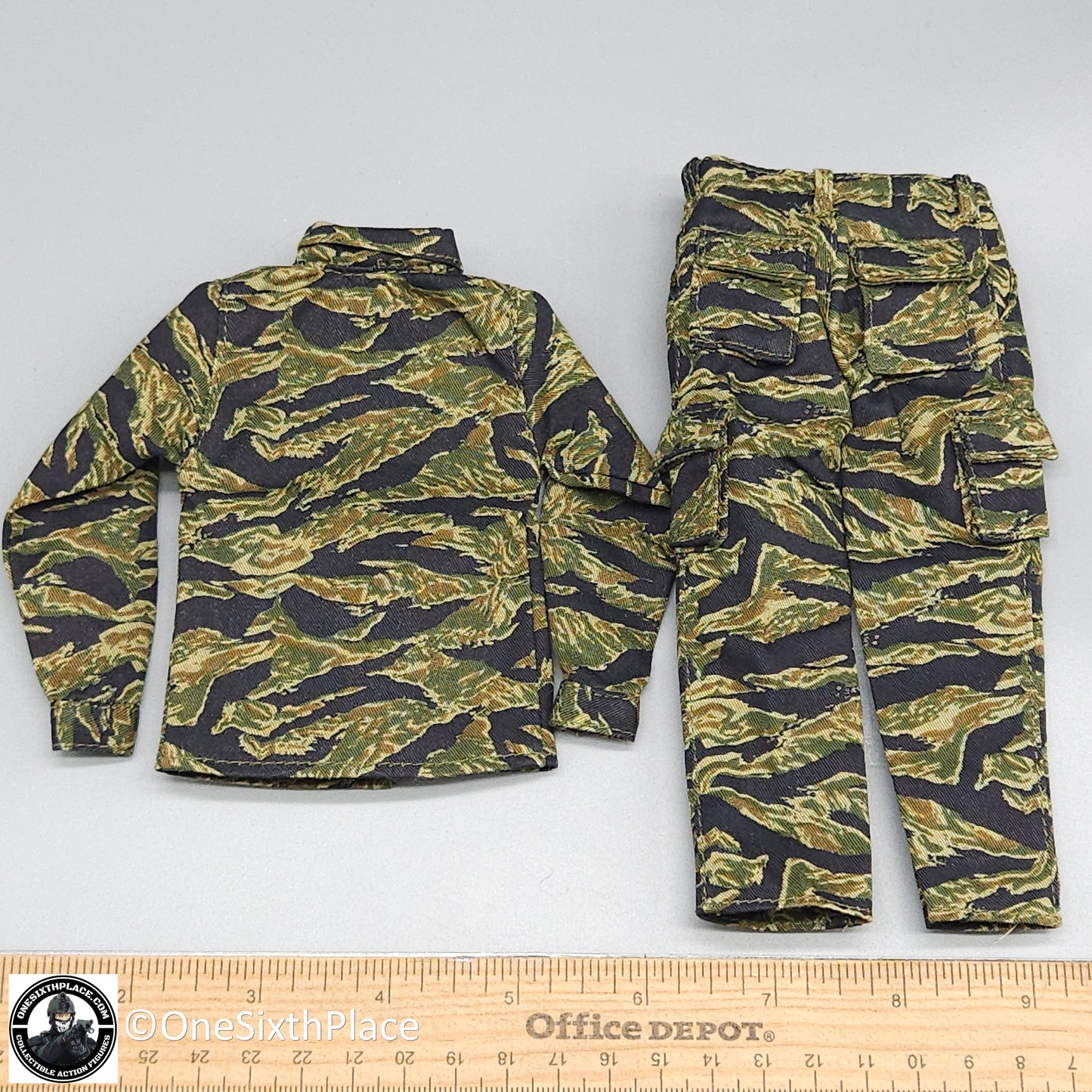 1:6 scale Toy Soldier Vietnam Tigerstripe Camo Uniform for 12" Figures