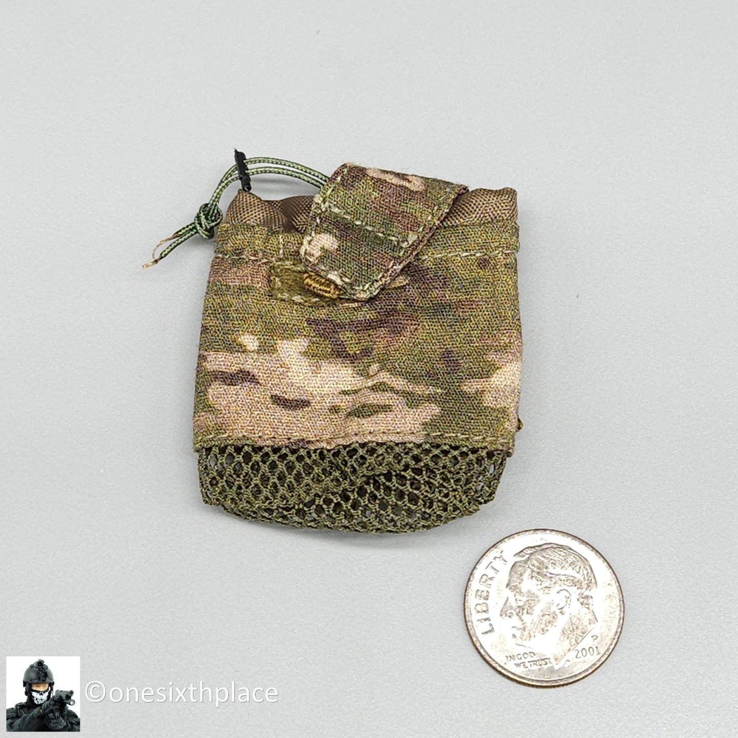 1:6 Very Cool Mobile Task Force Alpha-9 Female Multicam Dump Pouch 12" Figures