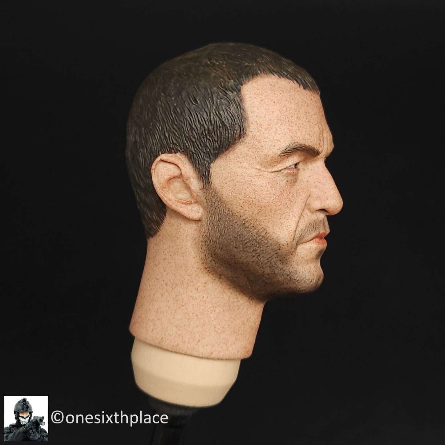 1:6 scale Ujindou WWII US Marine Corps in Okinawa Male Head Sculpt 12" Figures