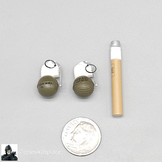 1:6 scale DamToys Russian Spetsnaz FSB Alpha Group Gunner Grenades Flare Set