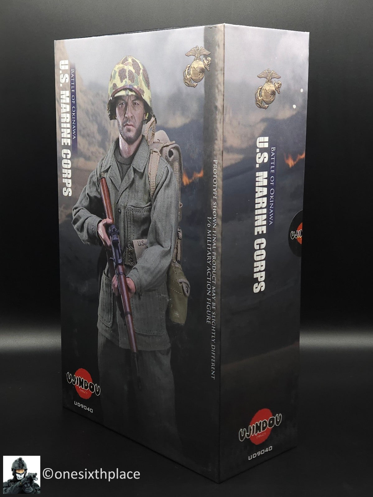 1:6 scale Ujindou WWII US Marine Corps in Okinawa 12" Figure UD9040