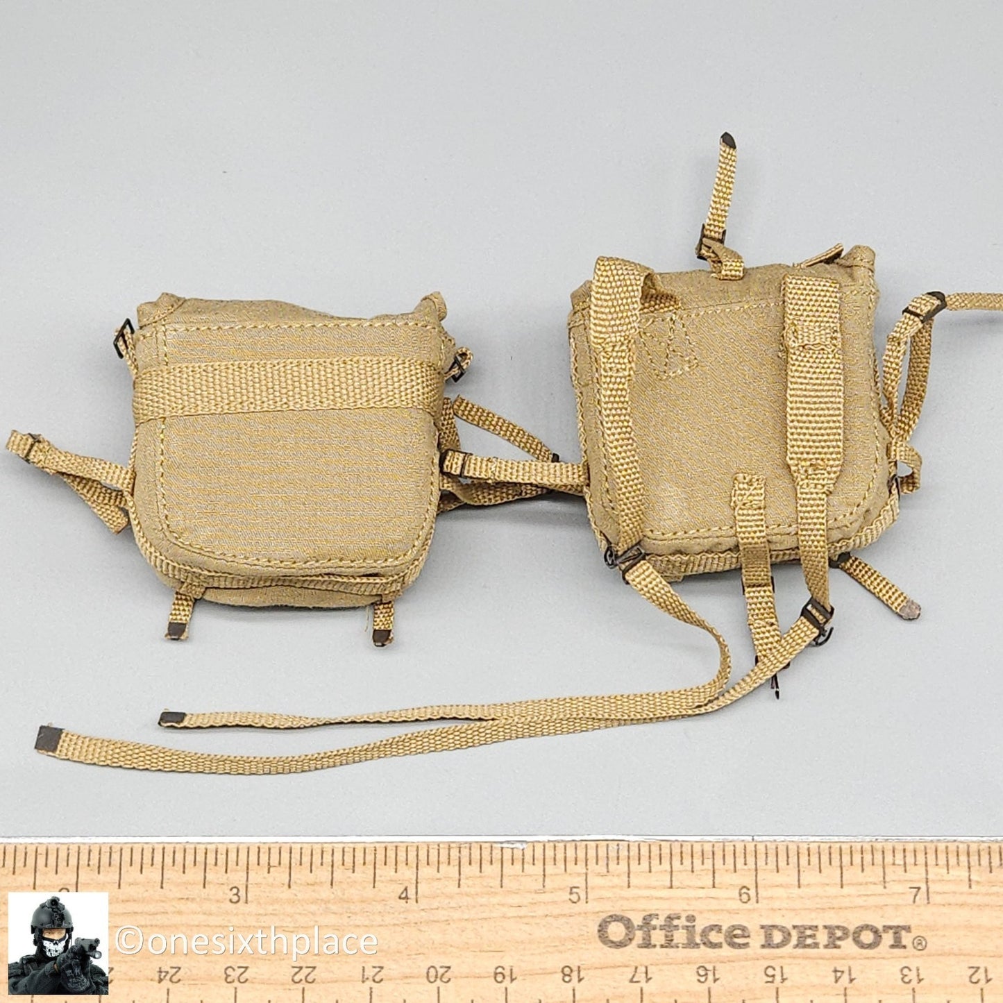 1:6 scale Ujindou WWII US Marine Corps in Okinawa M41 Backpack Set 12" Figures