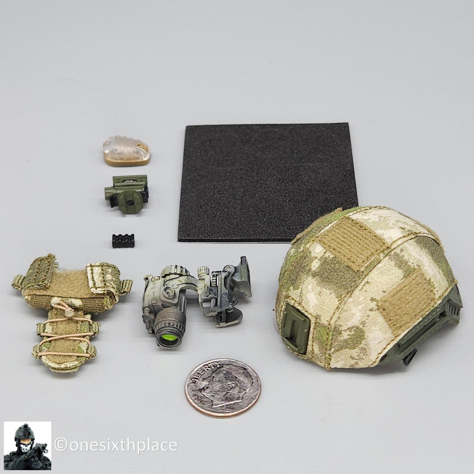 1:6 Easy & Simple Russian Rapid Response SOBR S Helmet w/ NVG for 12" Figures