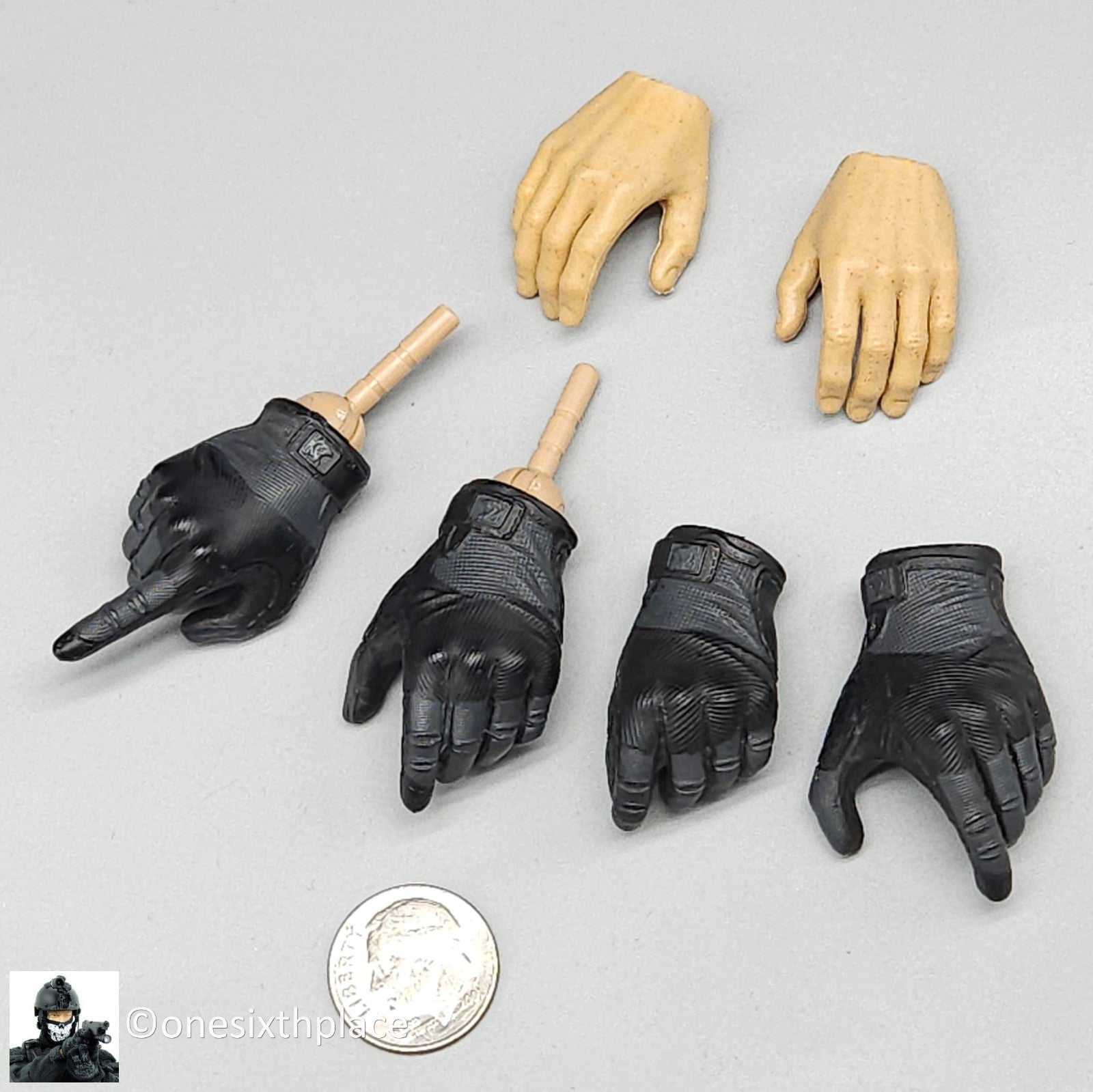 1:6 Easy & Simple Veteran Tactical Instructor Ch. 2 SHOT Show Black Gloved Hands