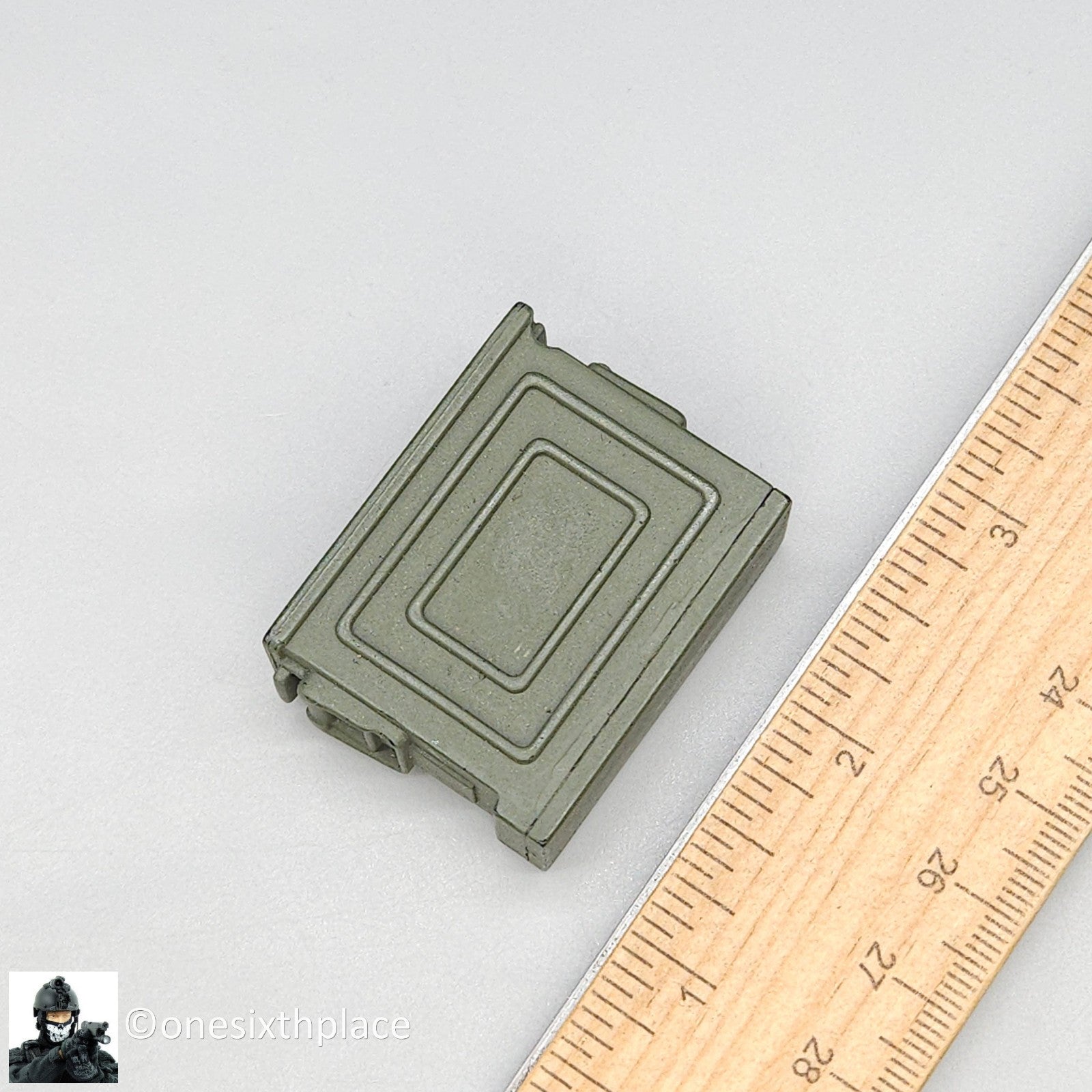 1:6 scale Ultimate Soldier .30 Cal Ammo Can Box (Solid) for 12" Figures WWII