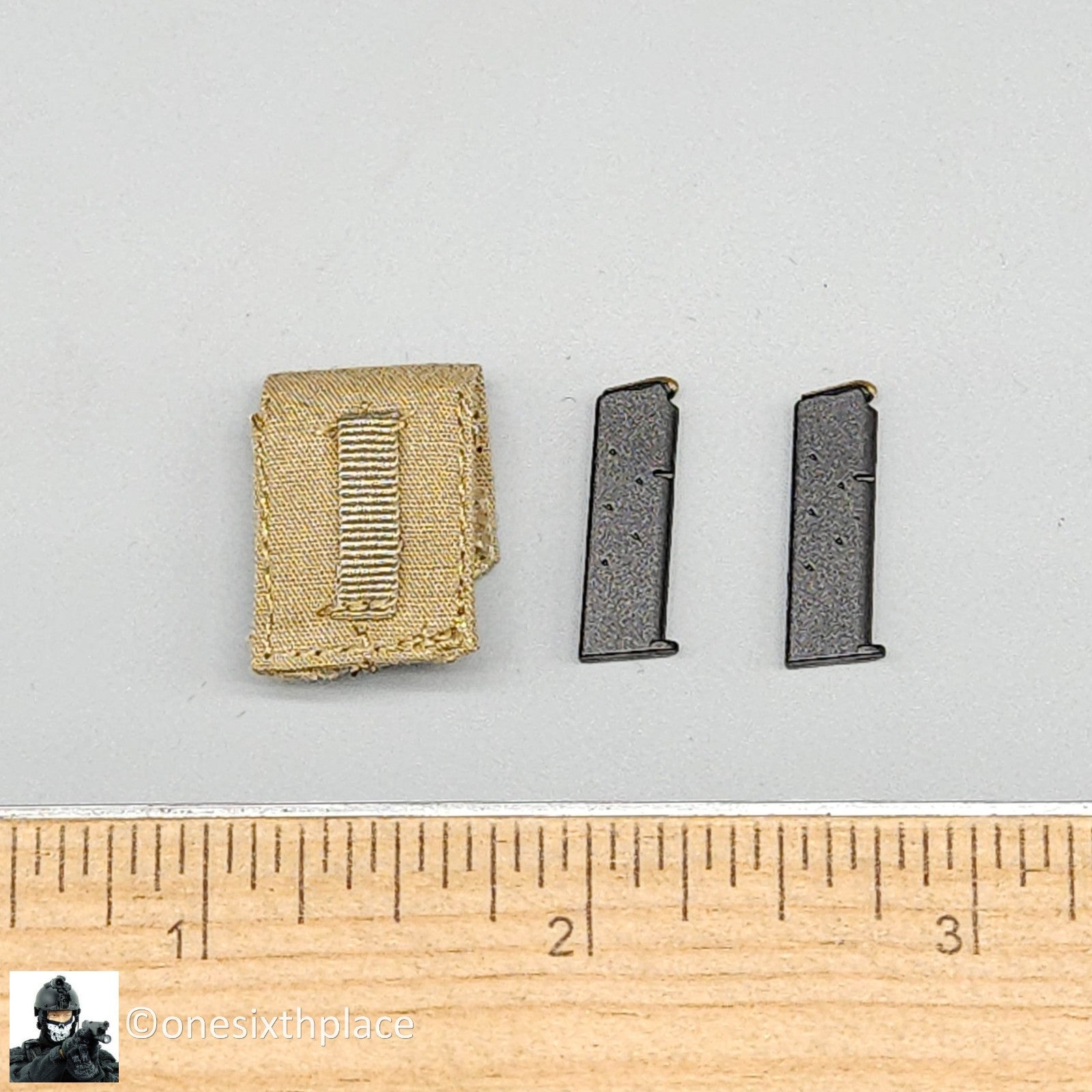 1:6 scale Ujindou WWII US Marine Corps in Okinawa Pistol Ammo Pouch 12" Figures