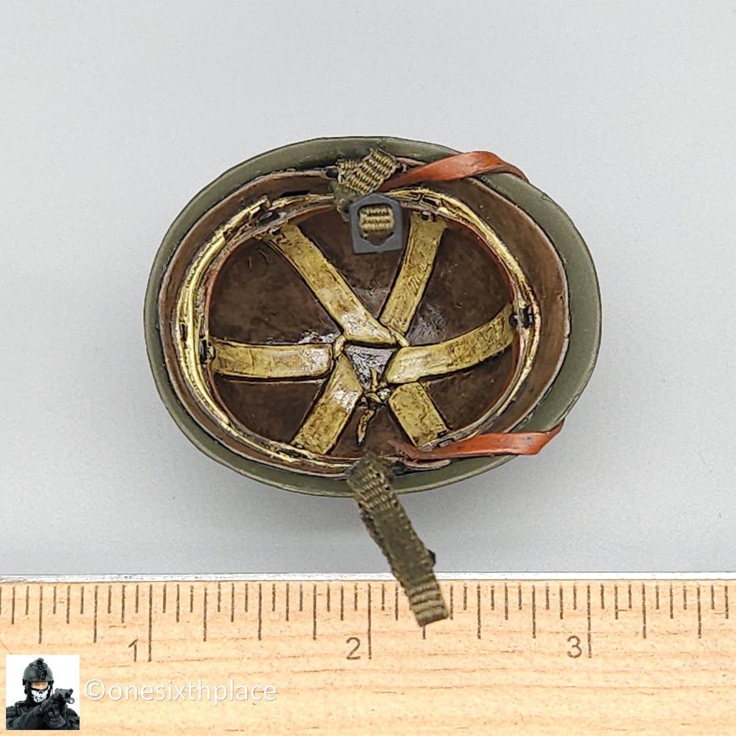 1:6 scale BBI Vietnam Green Beret Metal M1 Helmet for 12" Figures WWII