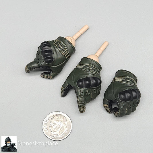 1:6 scale DamToys Russian Spetsnaz FSB Alpha Group Gunner Gloved Hands