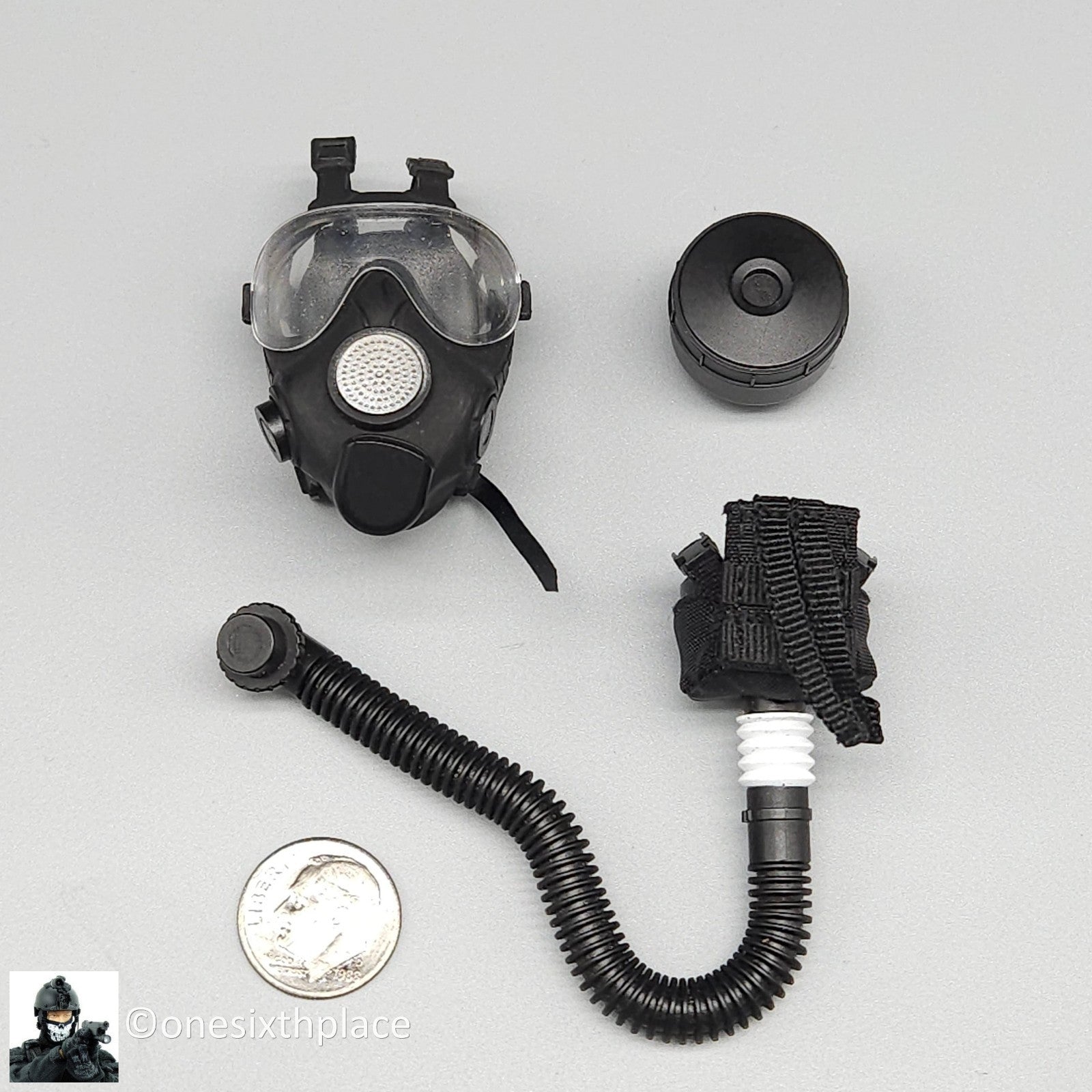 1:6 scale DamToys Russian Spetsnaz FSB Alpha Group Gunner Gas Mask