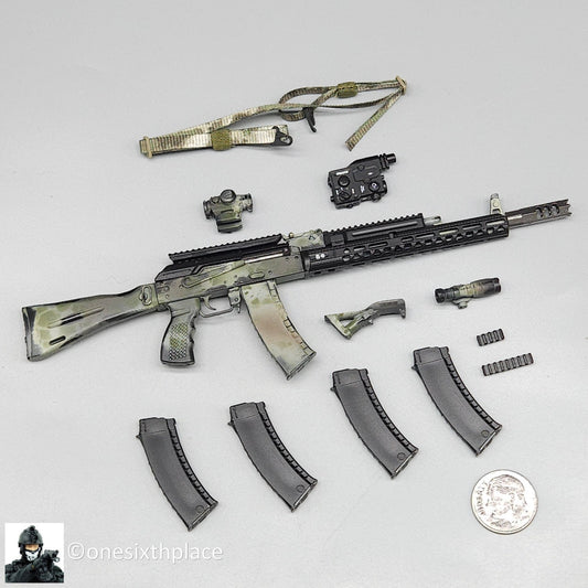 1:6 Easy & Simple Russian Rapid Response SOBR S AK74 Rifle Set for 12" Figures