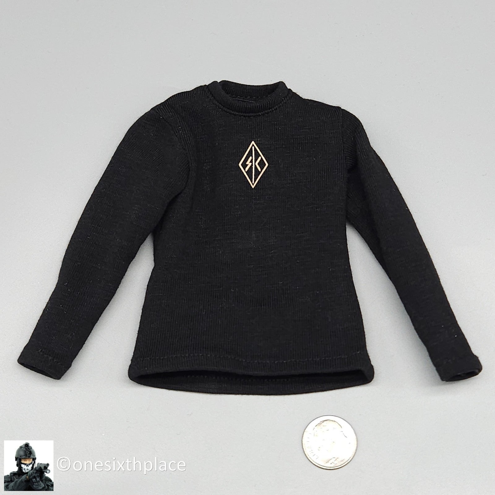 1:6 Easy & Simple Veteran Tactical Instructor Ch. 2 SHOT Show Mens Black Shirt