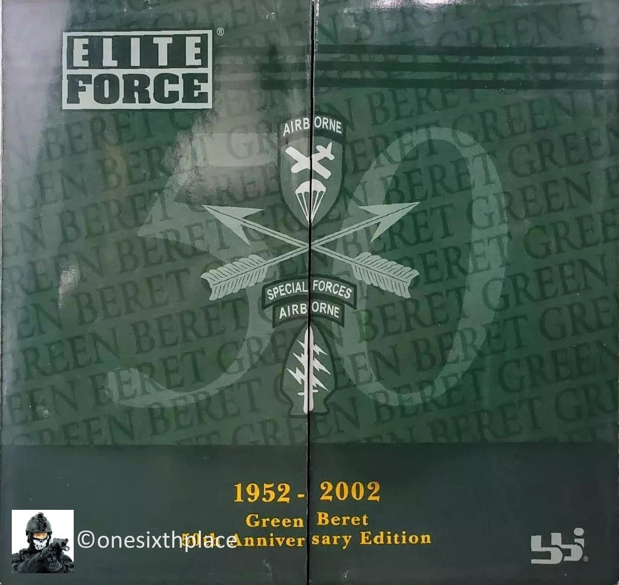 1:1 scale BBI Green Beret Special Forces Life-Size Shoulder Patches