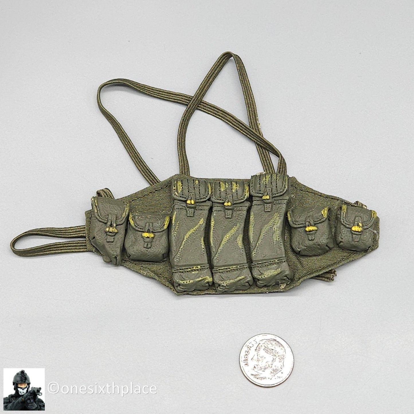 1;6 Ultimate Soldier Vietnam North Vietnamese Army AK Chest Rig for 12" Figures