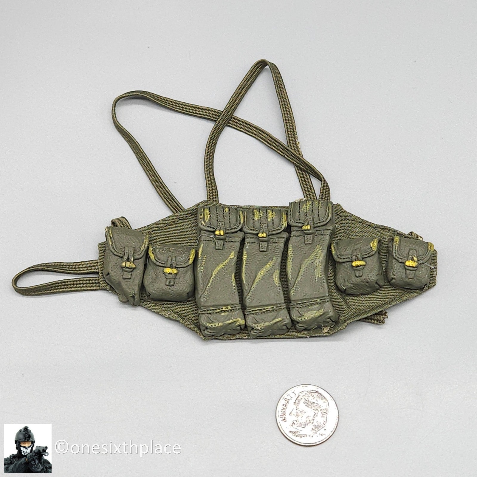 1;6 Ultimate Soldier Vietnam North Vietnamese Army AK Chest Rig for 12" Figures