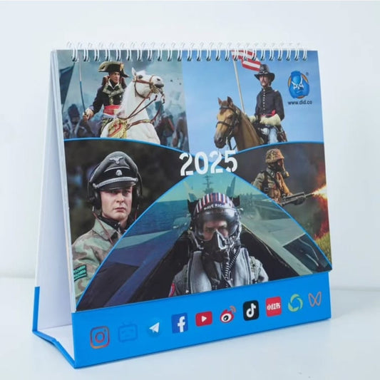 1:6 scale DiD Collector's Edition 2025 Desk Calendar