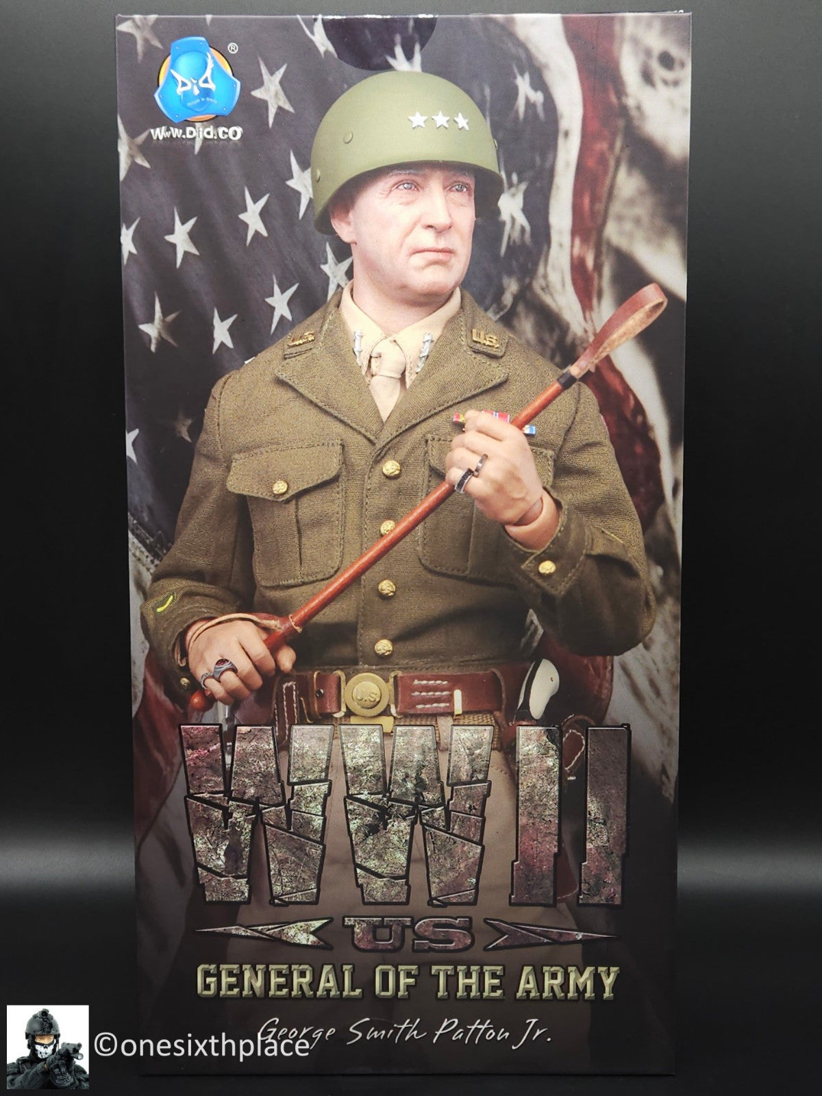 1:6 scale DiD WWII General of US Army George Smith Patton Jr. 12" Figure A80164