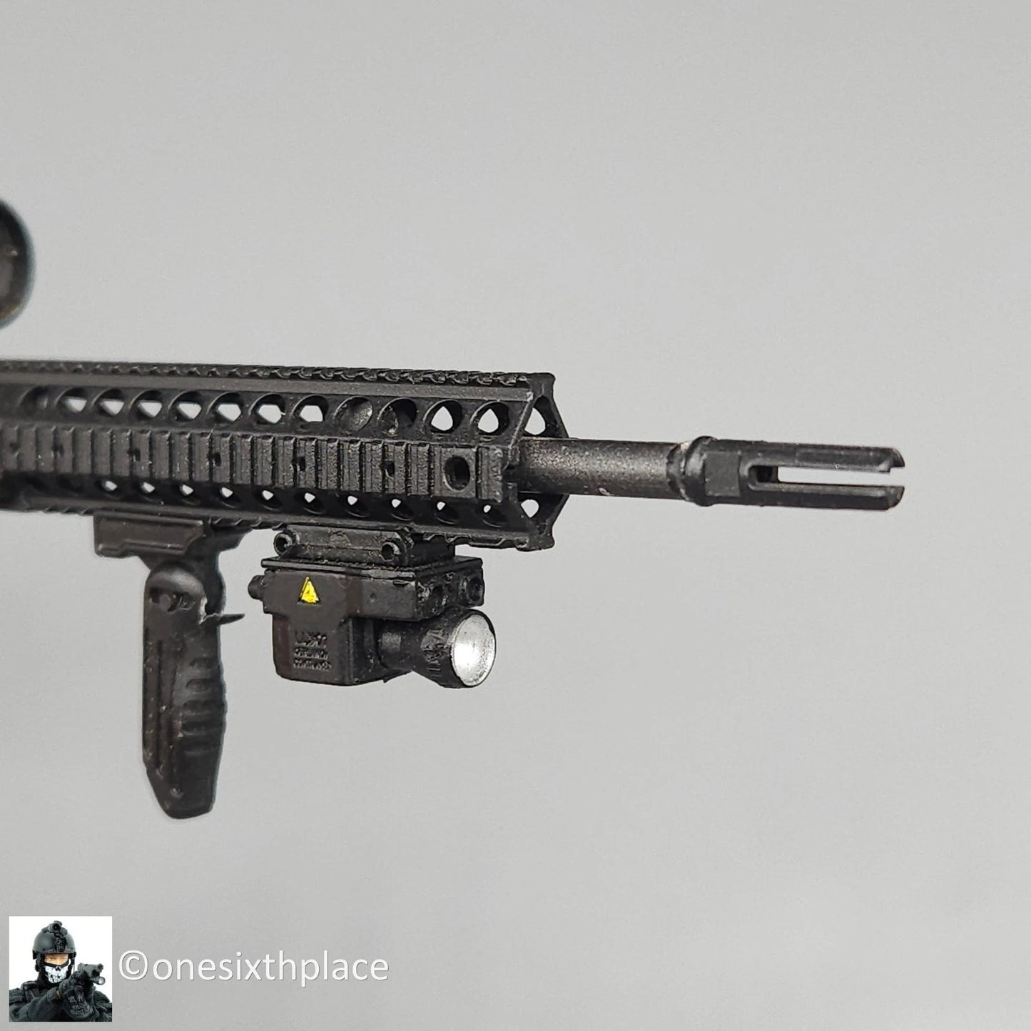 1:6 scale Green Wolf Gear British L129A1 Sniper Rifle w/ Scope for 12" Figure