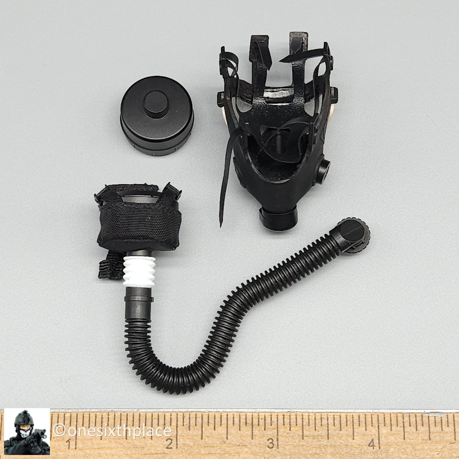 1:6 scale DamToys Russian Spetsnaz FSB Alpha Group Gunner Gas Mask