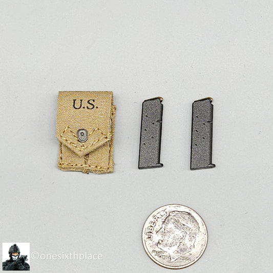 1:6 scale Ujindou WWII US Marine Corps in Okinawa Pistol Ammo Pouch 12" Figures