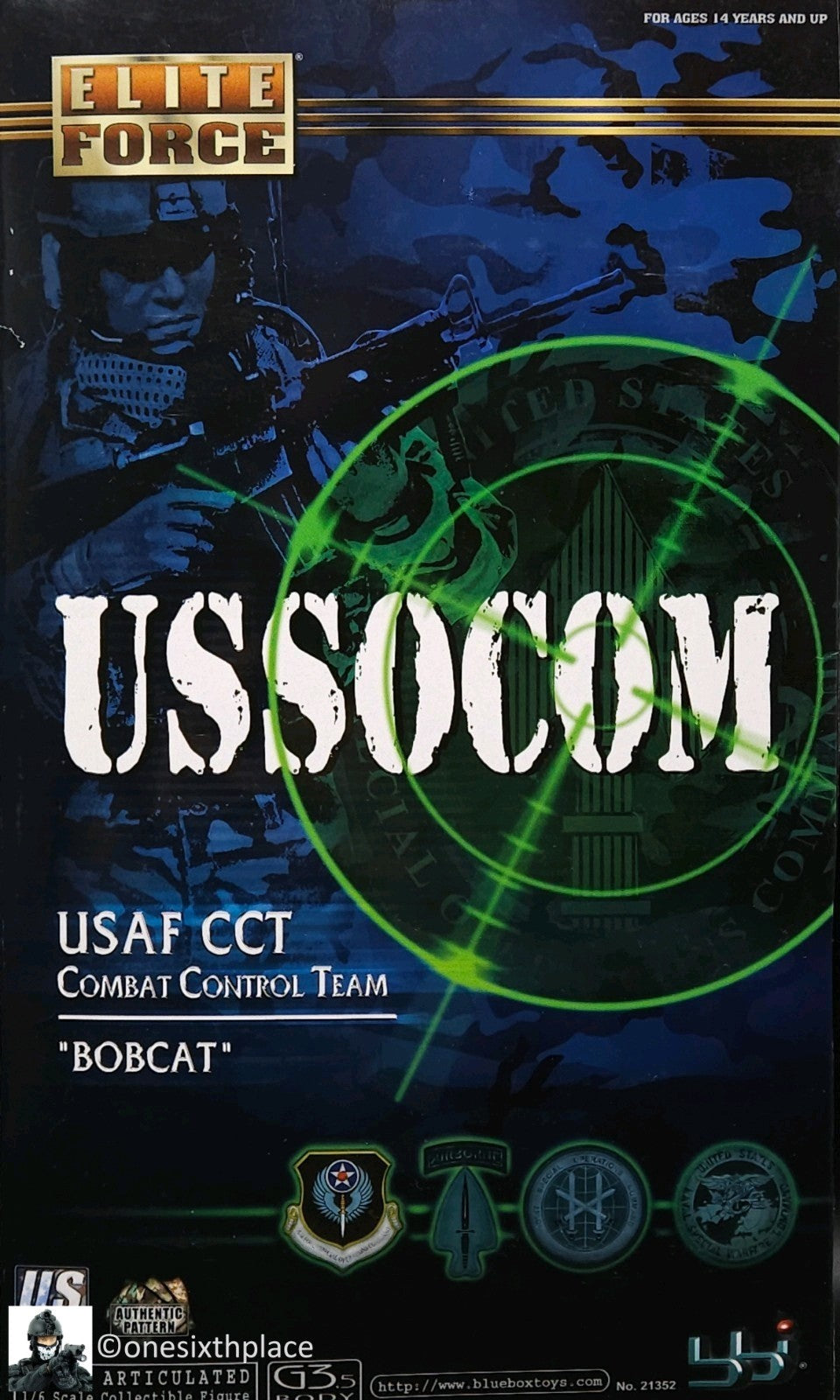 1:6 scale BBI USAF CCT Boobcat Sunglasses for 12" Figures