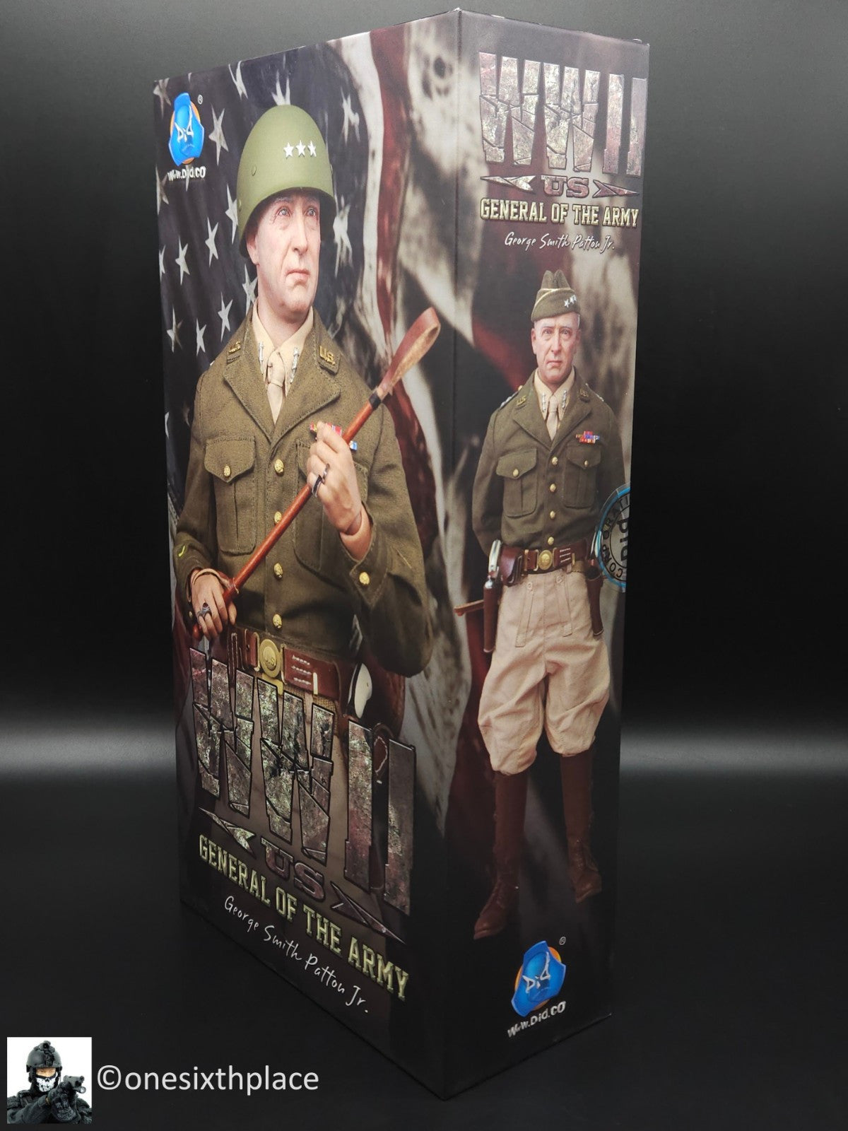 1:6 scale DiD WWII General of US Army George Smith Patton Jr. 12" Figure A80164