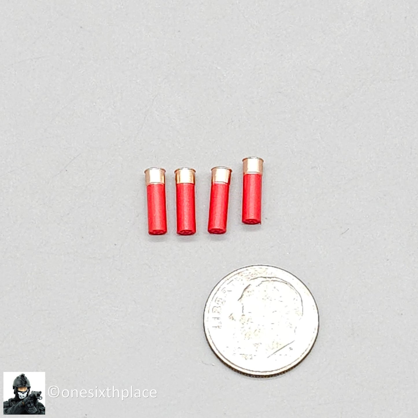 1:6 scale Very Cool Shadi Wilderness Female Cowboy Shotgun Shells (x4)