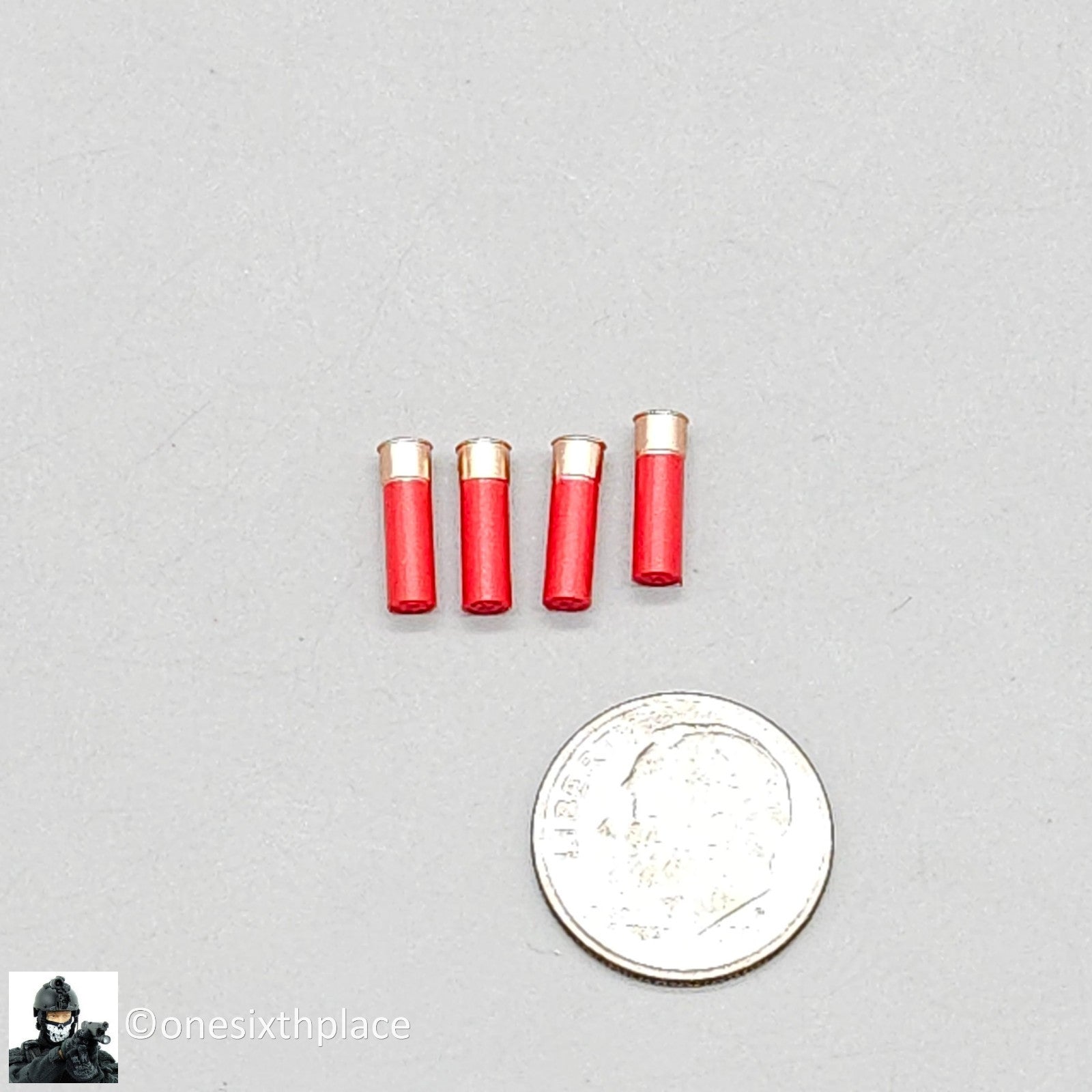 1:6 scale Very Cool Shadi Wilderness Female Cowboy Shotgun Shells (x4)