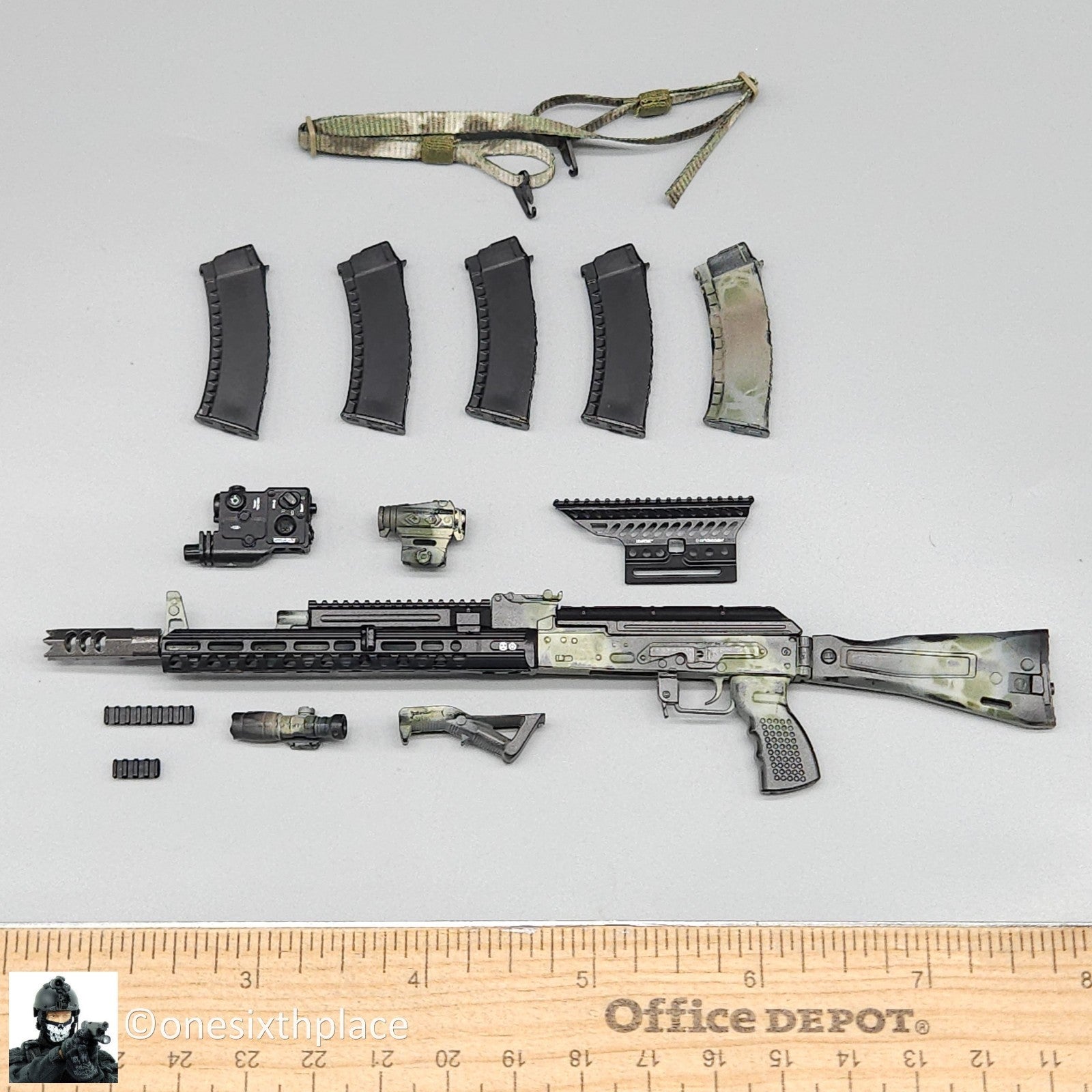 1:6 Easy & Simple Russian Rapid Response SOBR S AK74 Rifle Set for 12" Figures