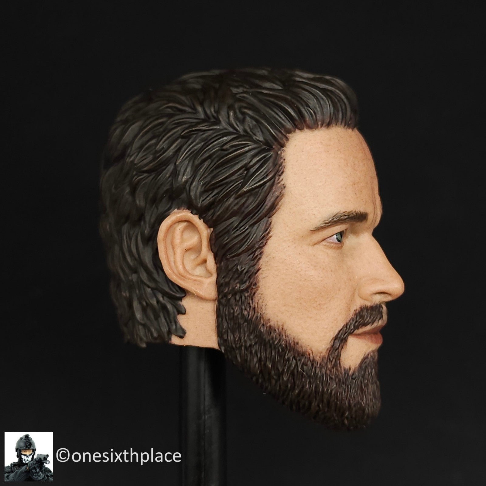 1:6 Easy & Simple Veteran Tactical Instructor Ch. 2 SHOT Show  Male Head Sculpt